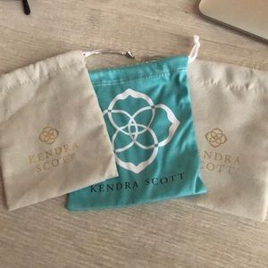 Kendra Scott jewelry bags.  3 for 15